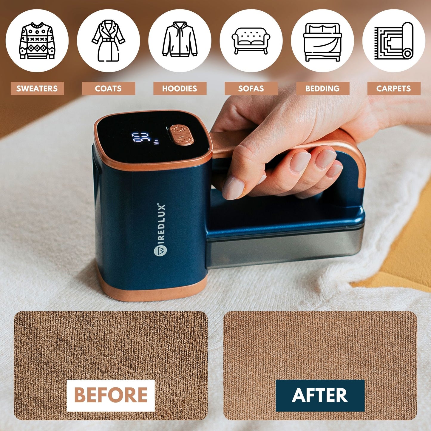 Rechargeable Lint Shaver