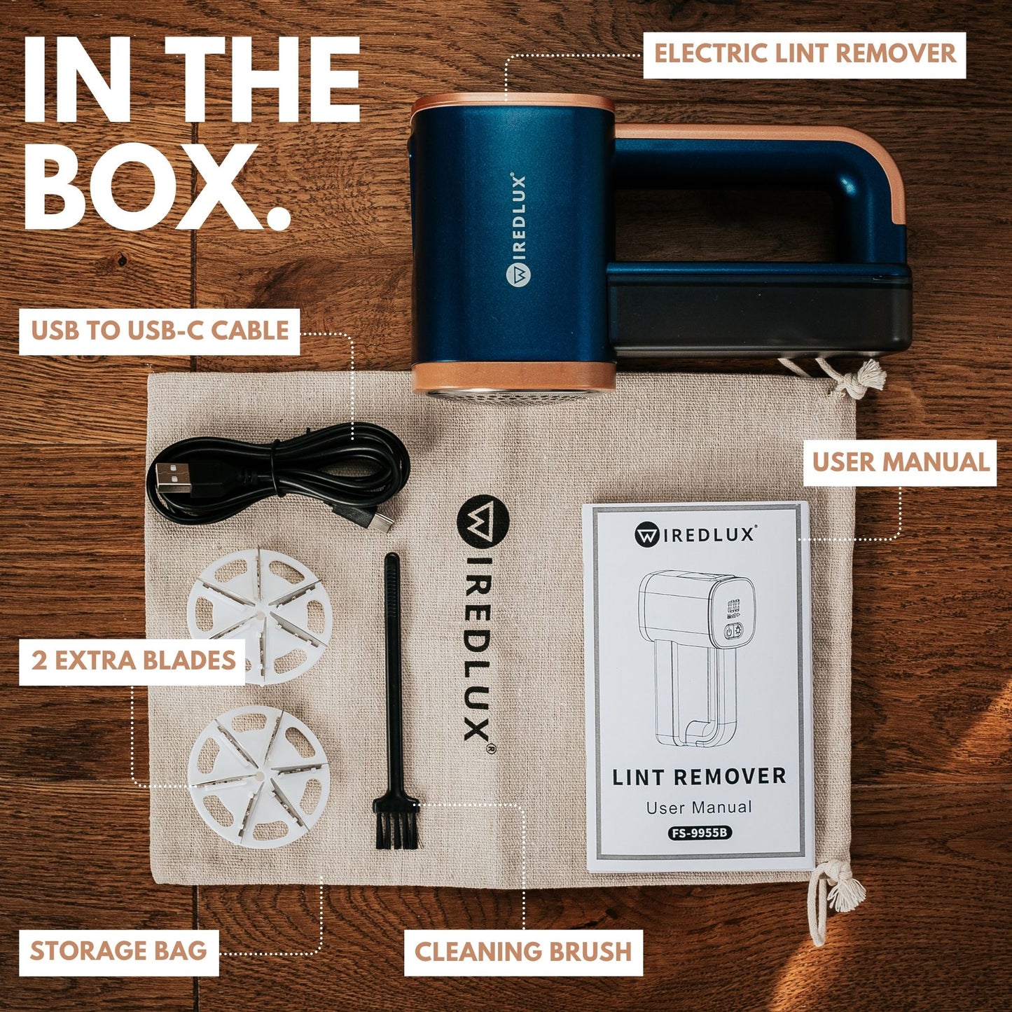 Rechargeable Lint Shaver